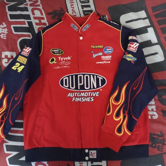 Jeff Gordon Racing Jacket Vintage 2xl XXL - Picture 1 of 10
